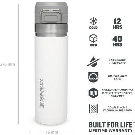 Butelka termiczna Stanley Go Flip 700 ml