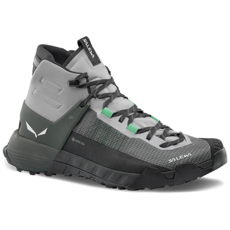 Męskie buty turystyczne Salewa Wildfire Nxt Mid Gtx M szary/zielony Alloy/Dark Olive