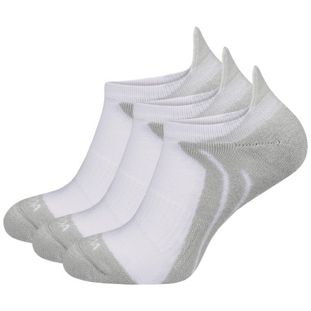 Skarpetki MOOA Bamboo Active Low 3-pack biały/szary White/Grey