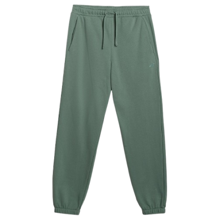 Męskie spodnie dresowe 4F Trousers Cas M1272 zielony GREEN