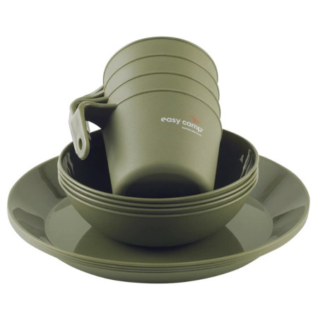 Zastawa stołowa Easy Camp Moss 4 Dine Set