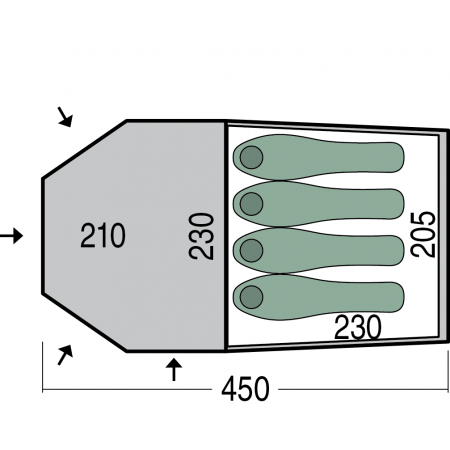 Namiot Pinguin Storm 4