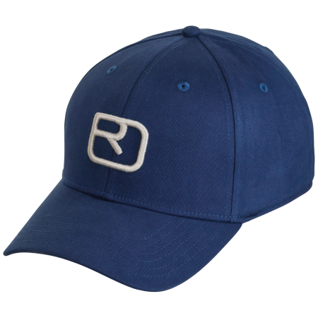 Bejsbolówka Ortovox Logo Flex Cap niebieski Blue Nunatak