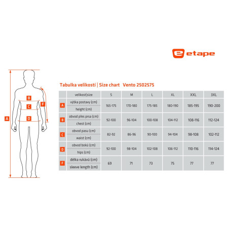 Męska wiatrówka Etape Vento