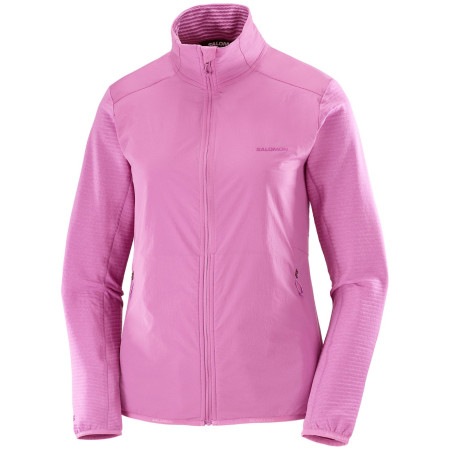 Kurtka damska Salomon Essential Lightwarm Hybrid różowy Iris Orchid