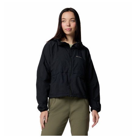 Kurtka damska Columbia Spire Valley™ Cropped Windbreaker czarny Black