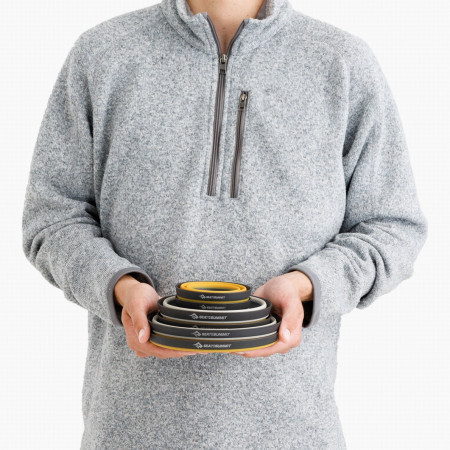 Zestaw naczyń Sea to Summit Frontier UL Collapsible Dinnerware Set 2P 6 Piece