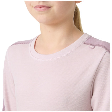 Zestaw dziecięcy Helly Hansen Jr Lifa Merino Midweight Set Purple Clay
