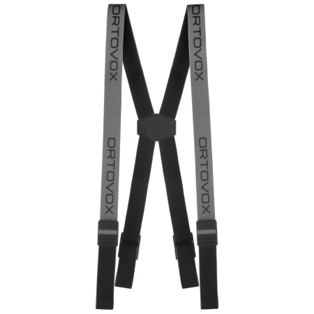 Szelki Ortovox Logo Suspenders czarny GrayBlend