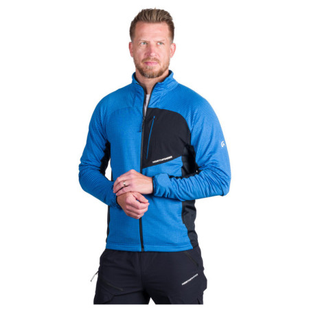 Męska bluza Northfinder Primo czarny/niebieski 282blueblack