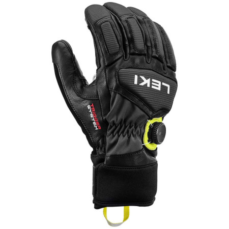 Rękawice narciarskie Leki Griffin Tune 3D Boa czarny black-graphite-ice lemon