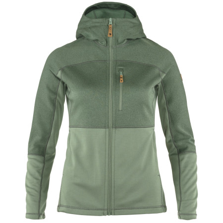 Kurtka damska Fjällräven Abisko Trail Fleece W zielony Patina Green