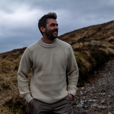 Męski sweter Fjällräven Övik Waffle Knit M