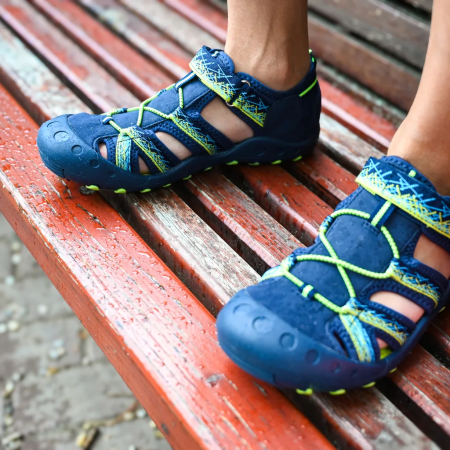 Sandały dziecięce Bugga Tiki Dark Blue/Green