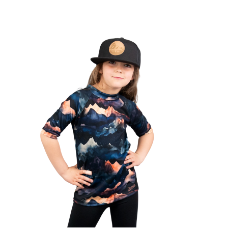 T-shirt dziecięcy Drexiss All Alpine Peaks Coolmax