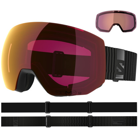 Gogle narciarskie Salomon Radium Pro Sigma (And Extra Lens) czarny Black
