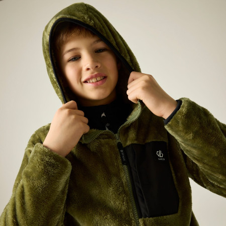 Bluza dziecięca Dare 2b Powder Fleece MartOliv/Blk
