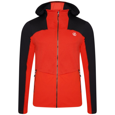 Męska bluza Dare 2b Revive II Core Stretch czerwony/czarny Infared/Blck