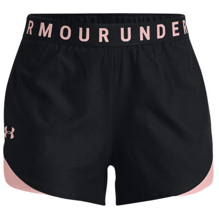 Szorty damskie Under Armour Play Up Shorts 3.0 czarny/pomarańczowy BLK