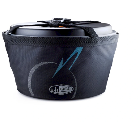 Zestaw naczyń GSI Outdoors Pinnacle Ceramic Base Camper Large