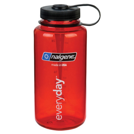 Prezent Nalgene Lahev Wide Mouth Sustain 1l czerwony/czarny Red Sustain