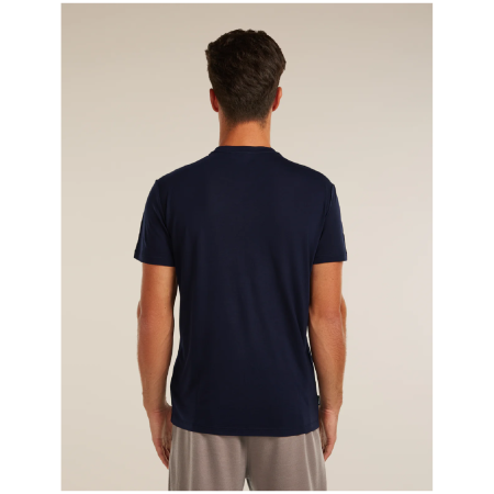 Męska koszulka Icebreaker Merino Blend Core SS Tee Canoe Companions