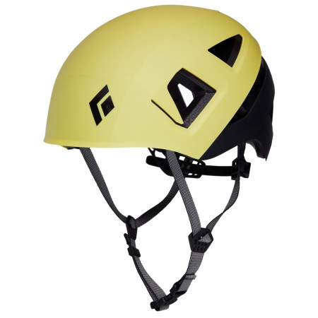 Kask do wspinaczki Black Diamond Captain żółty/czarny Lemon Grass-Black