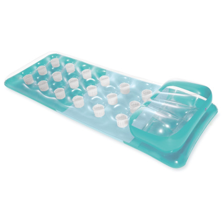 Nadmuchiwany leżak Intex 18-Pocket Fashion Mats 58890EU jasnoniebieski