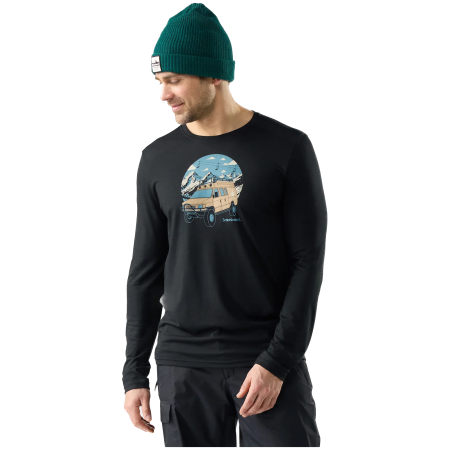 Męska koszulka Smartwool Men's First Chair Pursuit Active Long Sl