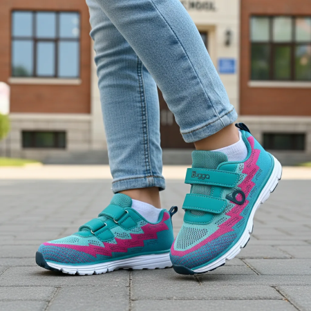 Dziecięce tenisówki Bugga Tempe Turquoise