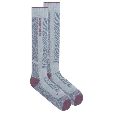 Skarpety damskie Icebreaker W Mer Ski+ Medium OTC Mountain Contour
