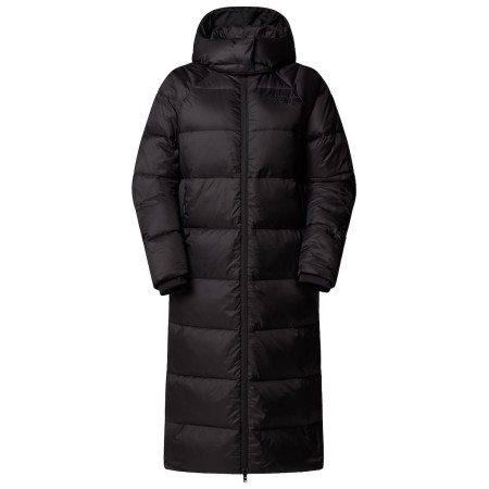 Damski płaszcz puchowy The North Face W Hydrenalite City Long Down Hooded Park czarny Tnf Black
