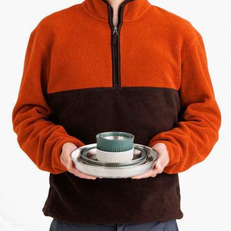 Zestaw naczyń Sea to Summit Detour Stainless Steel Collapsible Dinnerware Set 6 Piece