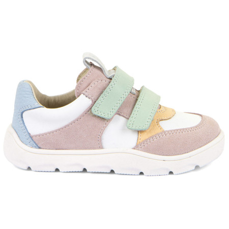 Dziecięce tenisówki Frodo Barefoot zeru spring White/Pink
