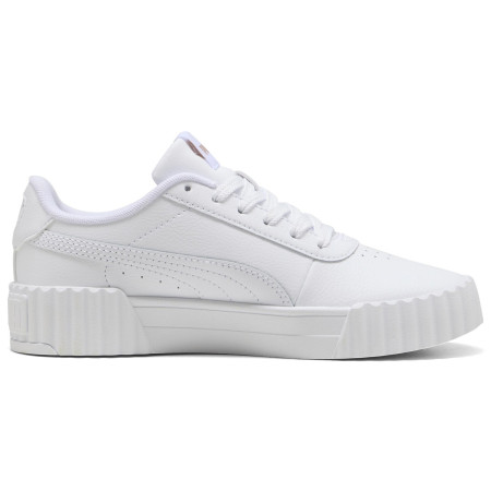 Buty dziecięce Puma Carina 3.0 Jr White-Gold biały PUMA White-PUMA Gold