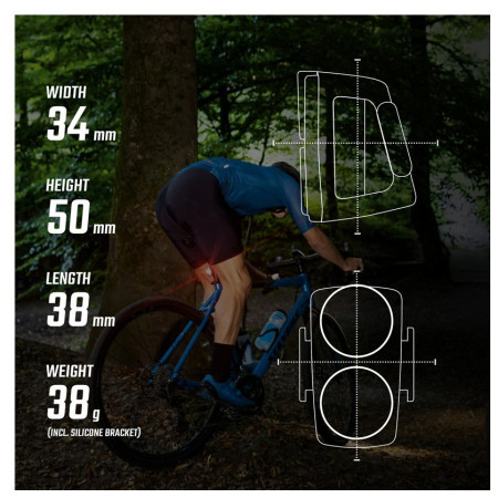 Tylne światło Sigma Buster RL 150