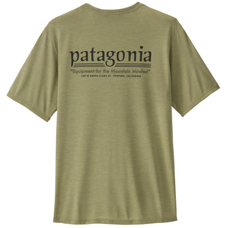 Koszulka męska Patagonia Men's Capilene Cool Daily Shirt - Hut Tripper zielony Gumtree Green - Light Gumtree Green X-Dye