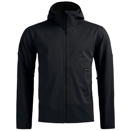 Męska kurtka softshellowa Ortovox Ortler Softshell Plus Jacket czarny Black Raven