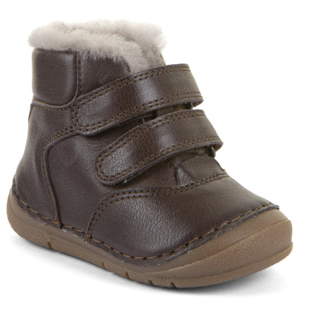 Dziecięce buty zimowe Frodo Paix Up Winter Dark Brown ciemnobrązowy dark brown