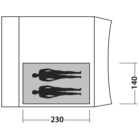 Sypialnia Easy Camp Inner Wimberly