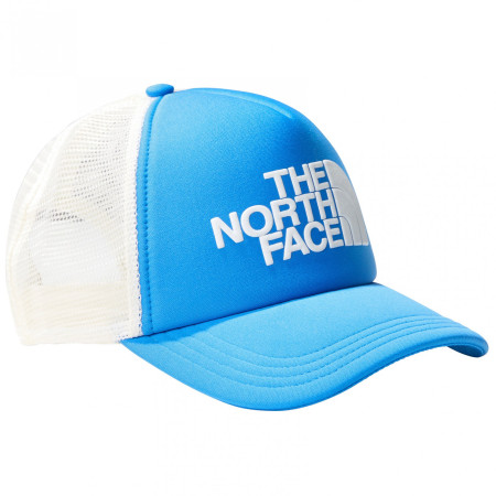 Bejsbolówka The North Face TNF Logo Trucker niebieski SUPER SONIC BLUE