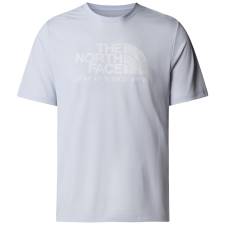 Koszulka męska The North Face 24/7 S/S Tee Logo Graphic Reg biały Mystic Haze