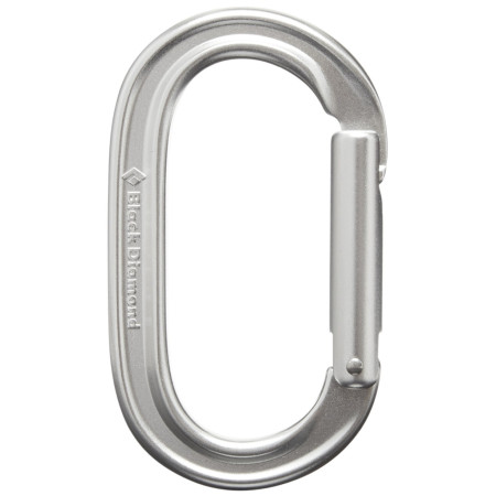 Karabinek Black Diamond Oval Keylock srebrny Polished