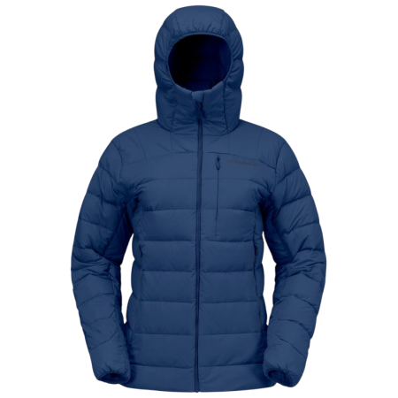 Damska kurtka puchowa Norrona femund down700 Zip Hood ciemnoniebieski Indigo Night