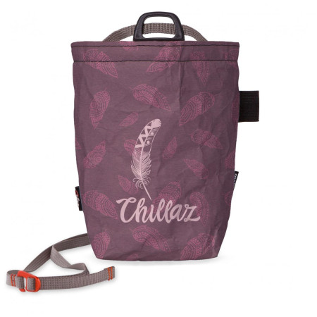 Worek na magnezję Chillaz Feahther fioletowy Burgundy