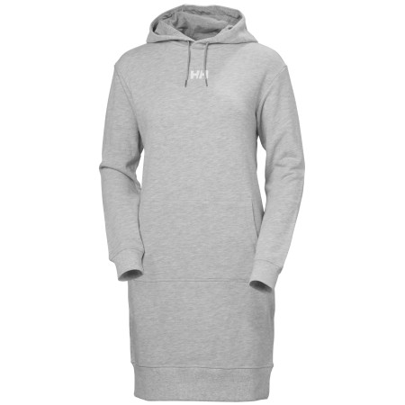 Sukienki damskie Helly Hansen W Active Hoodie Dress zarys 949 Grey Melange