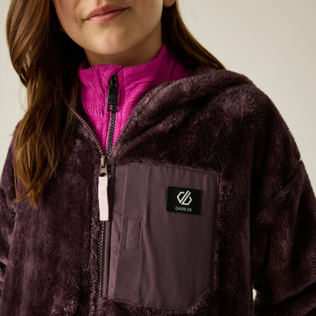 Bluza dziecięca Dare 2b Powder Fleece Hucklbr/PkHz