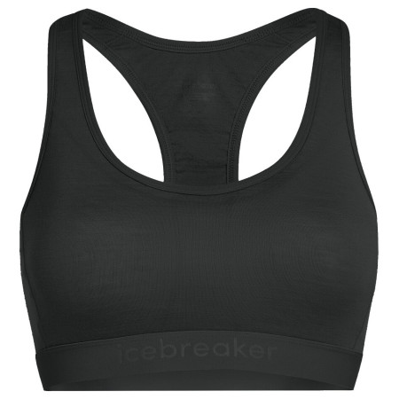Biustonosz Icebreaker W Mer 125 ZoneKnit Racerback Bra czarny black