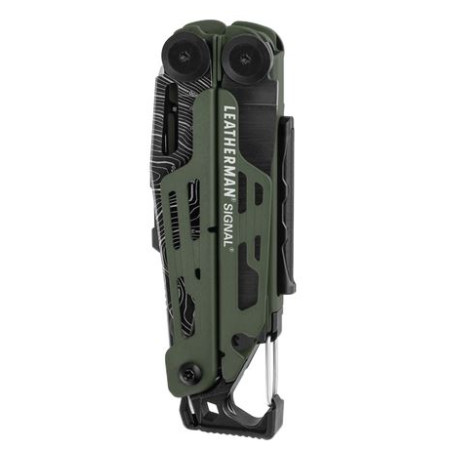 Wielofunkcyjny nóż Leatherman Signal Green Topo