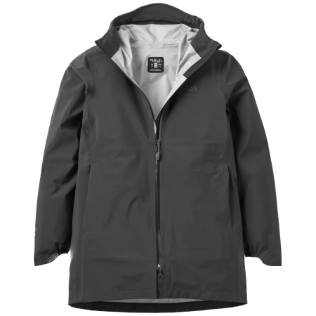 Kurtka damska Rab Firewall Parka Wmns czarny